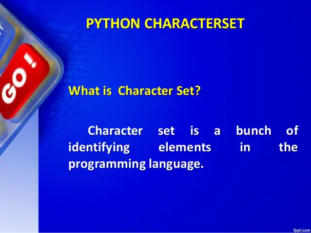 python character set