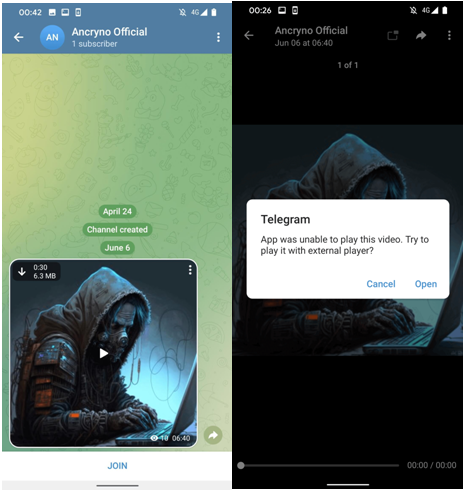 Telegram App Vulnerability