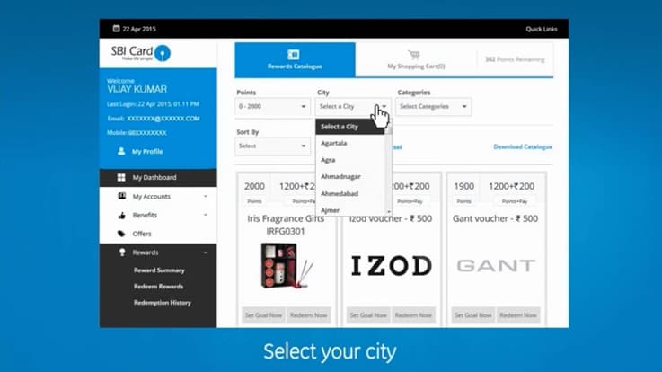 SBI Reward Points